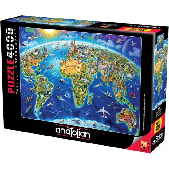 Puzzle Anatolian Monuments du Monde de 4000 Pièces