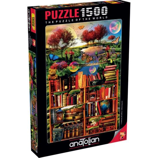 Puzzle Anatolian L'imagination par la Lecture de 1500 pièces