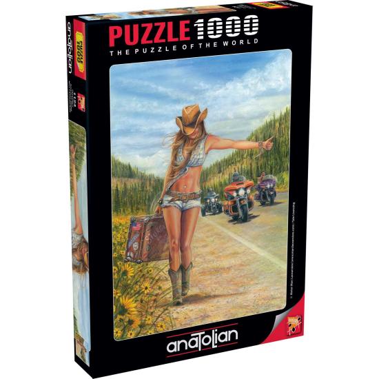 Puzzle 1000 pièces Anatolian l'auto-stoppeur