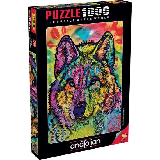 Puzzle Anatolien Le Regard du Loup 1000 pièces