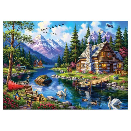 Puzzle Anatolien Bord De Rivière 3000 pièces