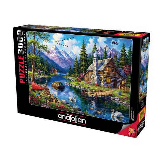 Puzzle Anatolien Bord De Rivière 3000 pièces