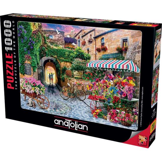 Puzzle Anatolien Le Fleuriste du Carré 1000 Pièces