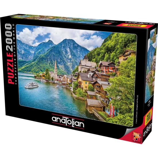 Puzzle Anatolian Lake Hallstatt 2000 pièces