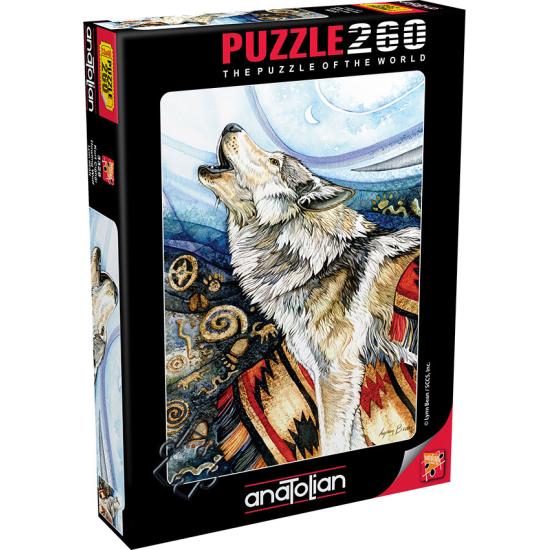 Puzzle Anatolien Loup hurlant 260 pièces