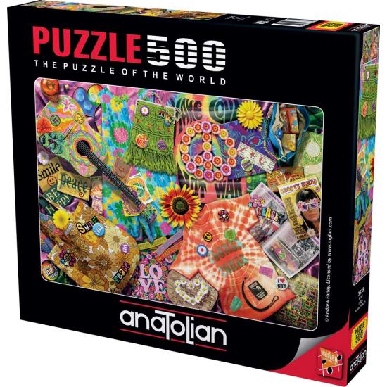 Puzzle Anatolian Les 60 de 500 pièces Puzzle Anatolian Les 60 de 500 pièces