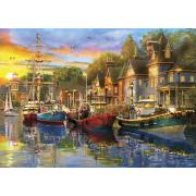 Puzzle Anatolie Les Lumières du Port 1500 pièces