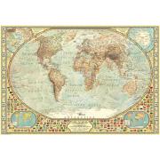 Puzzle carte du monde d'Anatolie, carte du monde 2000 pièces