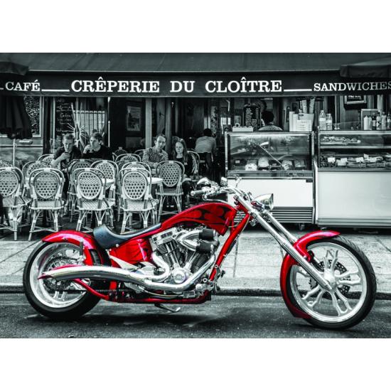 Puzzle Moto Anatolian Red Chopper 1000 pièces