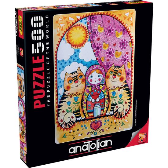 Puzzle d'Anatolie Poupée Matriochka 500 pièces