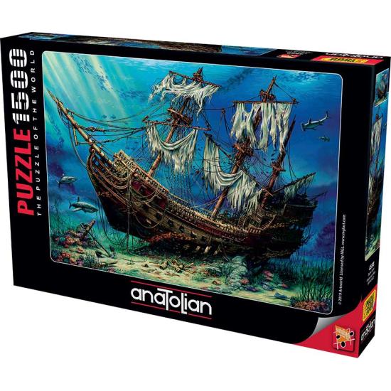 Puzzle Anatolian Shipwreck en mer 1500 pièces