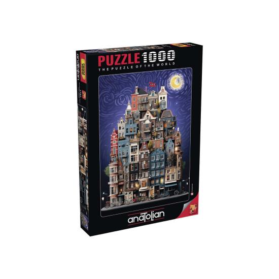 Puzzle Anatolian Nuit étoilée d'Amsterdam 1000 pièces