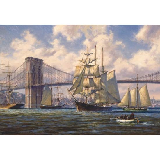 Anatolian Puzzle Boat Passage sur le pont de Brooklyn de 200