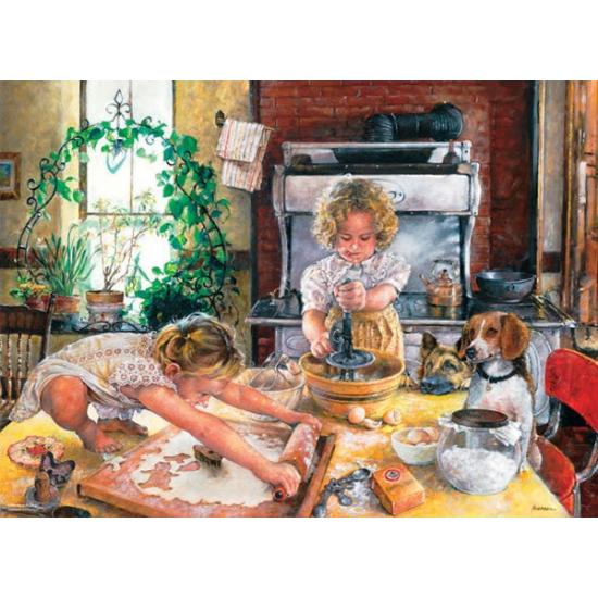 Puzzle de 1000 pièces pour les petits chefs pâtissiers d'Ana