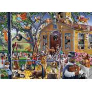 Puzzle Anatolie Naughty Dogs 1000 pièces