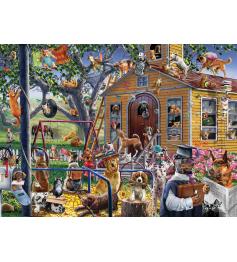 Puzzle Anatolie Naughty Dogs 1000 pièces