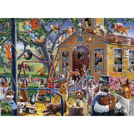 Puzzle Anatolie Naughty Dogs 1000 pièces