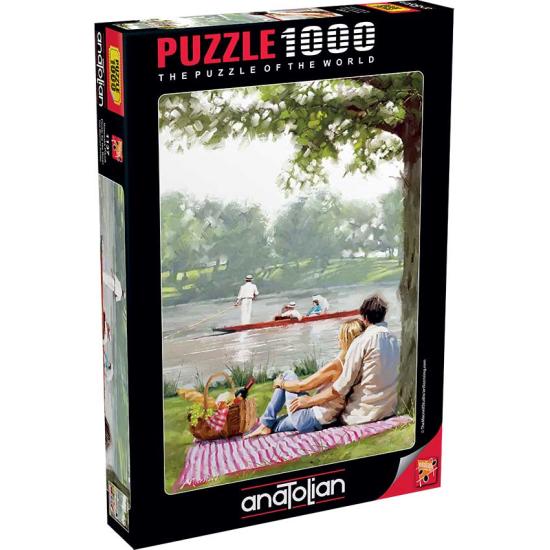 Pique-nique anatolien au bord de la rivière Puzzle 1000 pièces