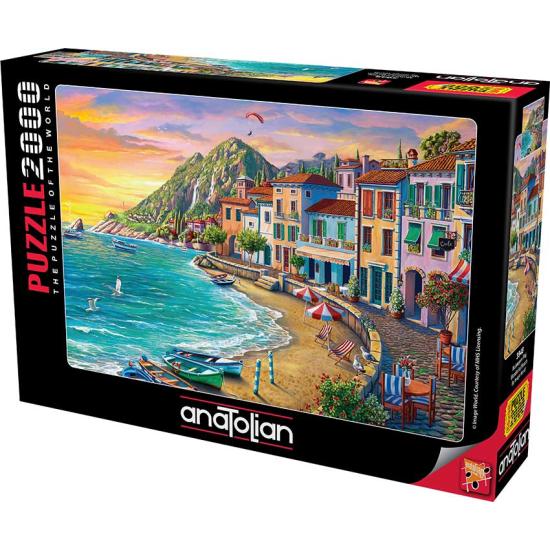 Merveilleuse plage anatolienne Puzzle 2000 pièces