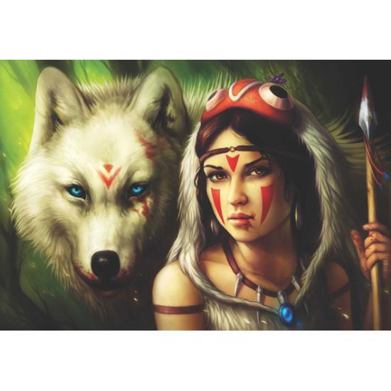 Puzzle 500 pièces princesse guerrière anatolienne