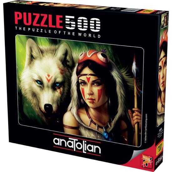Puzzle 500 pièces princesse guerrière anatolienne