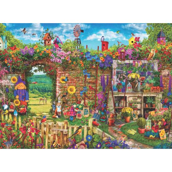 Puzzle de 1000 pièces de la porte du jardin d'Anatolie Puzzle de 1000 pièces de la porte du jardin d'Anatolie