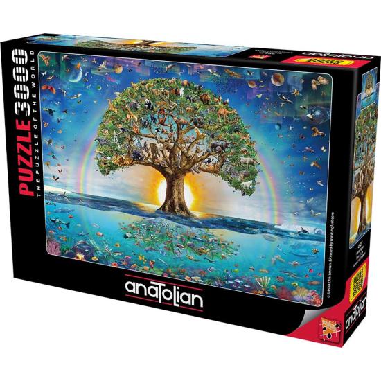 Puzzle Anatolien Arbre de Vie 3000 pièces Puzzle Anatolien Arbre de Vie 3000 pièces