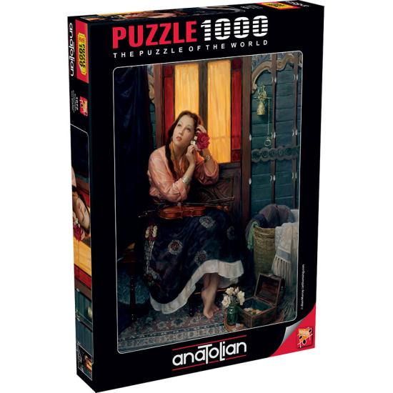 Puzzle Anatolian Crimson Rose 1000 pièces