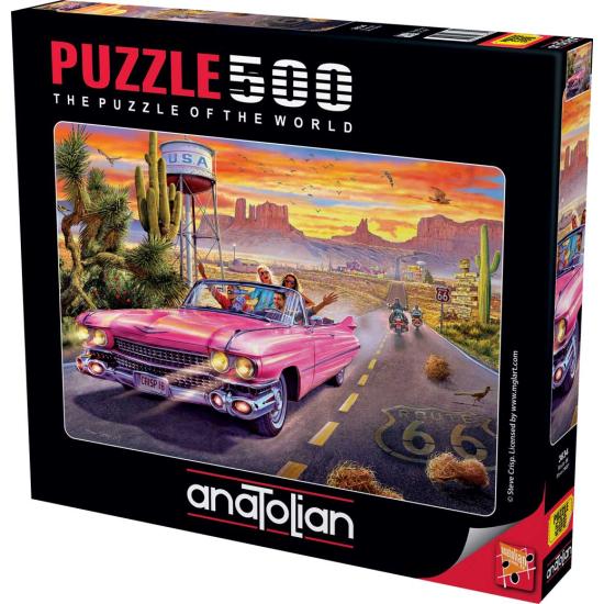 Puzzle Anatolian Route 66 de 500 pièces