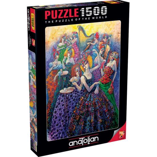 Puzzle Anatolie Salle de bal romantique 1500 pièces