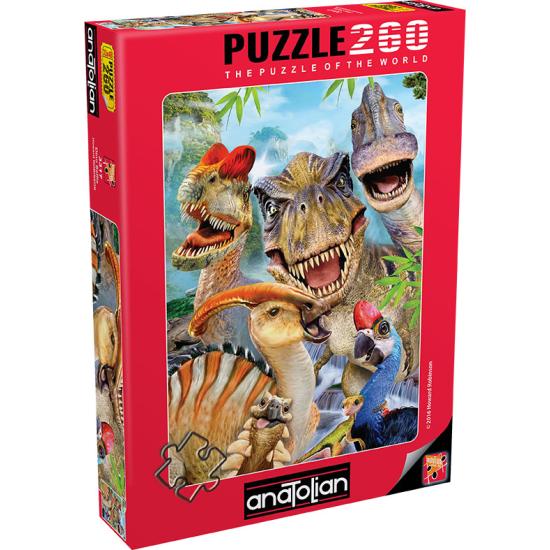 Puzzle Selfie Dinosaure d'Anatolie 260 pièces
