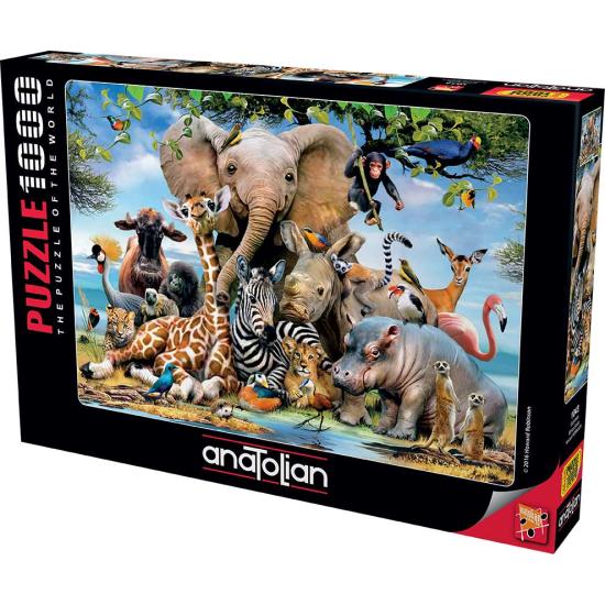 Puzzle Sourire Africain d'Anatolie 1000 pièces