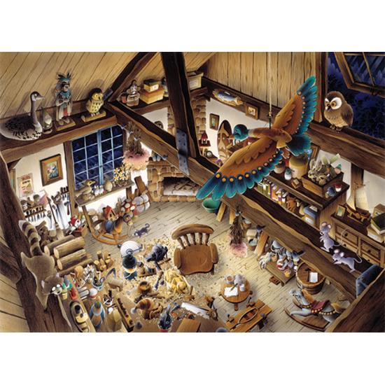 Puzzle d'atelier en bois d'Anatolie 1000 pièces