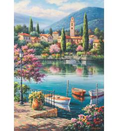 Puzzle Anatolien Après-midi au Lac du Village 500 pièces