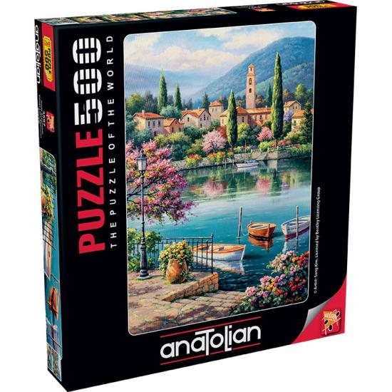 Puzzle Anatolien Après-midi au Lac du Village 500 pièces