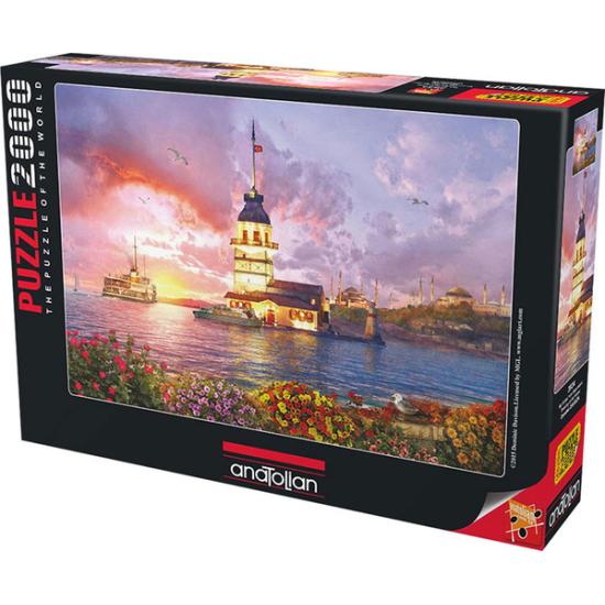 Puzzle Anatolien Après-midi à la tour de la Vierge 2000 pièces