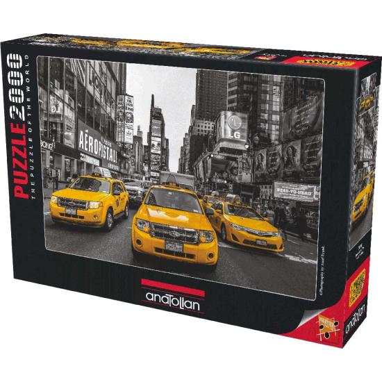 Puzzle Anatolian New York Taxis 2000 pièces