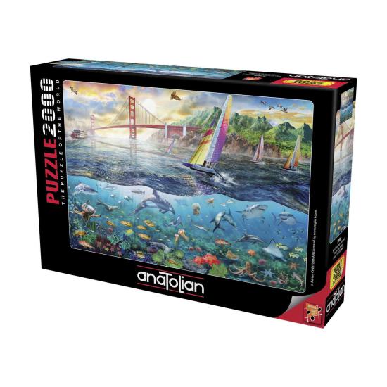 Puzzle Anatolian Trésors des Grands Espaces 2000 pièces