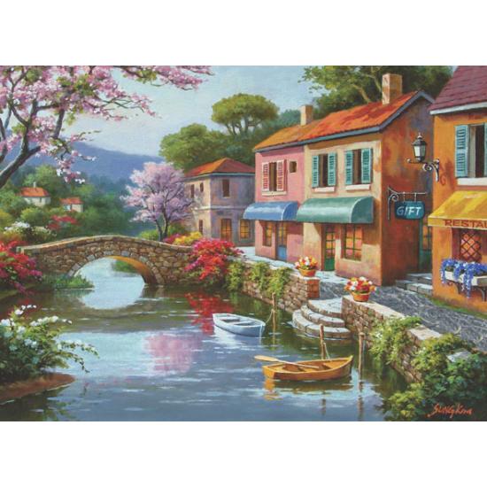 Magasins de puzzles anatoliens dans un village pittoresque 1000 Magasins de puzzles anatoliens dans un village pittoresque 1000