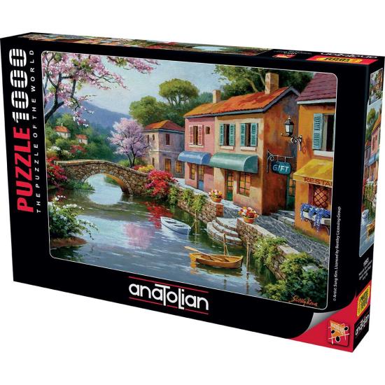 Magasins de puzzles anatoliens dans un village pittoresque 1000 Magasins de puzzles anatoliens dans un village pittoresque 1000