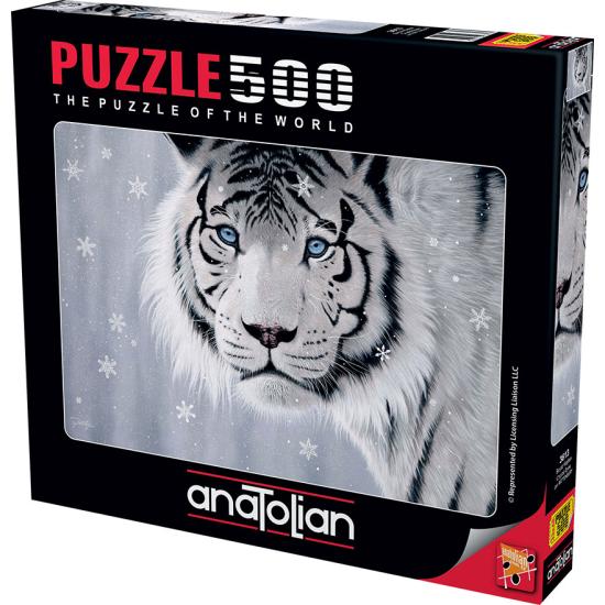 Puzzle en cristal de tigre d'Anatolie 500 pièces