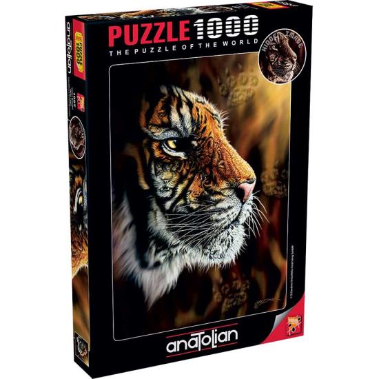 Puzzle Anatolien Tigre Sauvage 1000 pièces