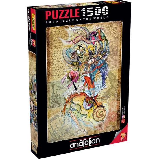 Puzzle Anatolian World Traveller 1500 pièces