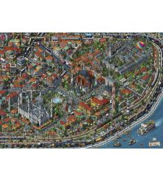 Puzzle Anatolie Istanbul Vue Aérienne 3000 Pièces