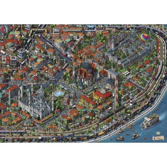 Puzzle Anatolie Istanbul Vue Aérienne 3000 Pièces Puzzle Anatolie Istanbul Vue Aérienne 3000 Pièces