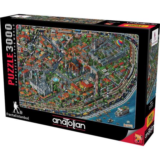 Puzzle Anatolie Istanbul Vue Aérienne 3000 Pièces Puzzle Anatolie Istanbul Vue Aérienne 3000 Pièces