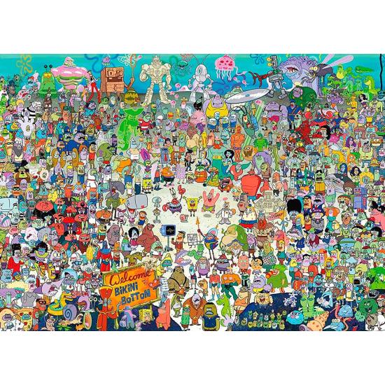 Puzzle Aquarius Bob l'éponge 3000 pièces Puzzle Aquarius Bob l'éponge 3000 pièces