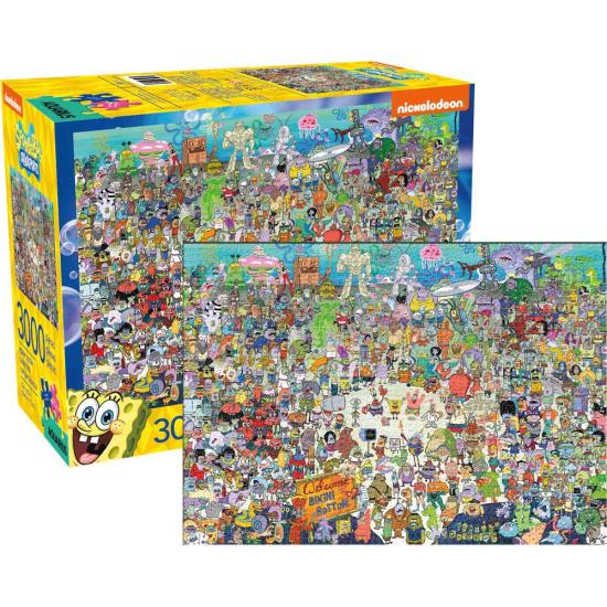 Puzzle Aquarius Bob l'éponge 3000 pièces Puzzle Aquarius Bob l'éponge 3000 pièces