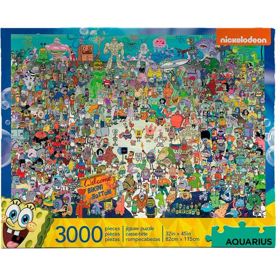 Puzzle Aquarius Bob l'éponge 3000 pièces Puzzle Aquarius Bob l'éponge 3000 pièces