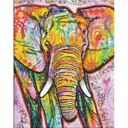 Puzzle Multicolore Éléphant Verseau 500 pièces